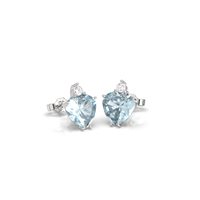 Pendientes Baroni Gioielli Mujer in Oro Acquamarina 2 Ct 4966 B2 - 4966 B2